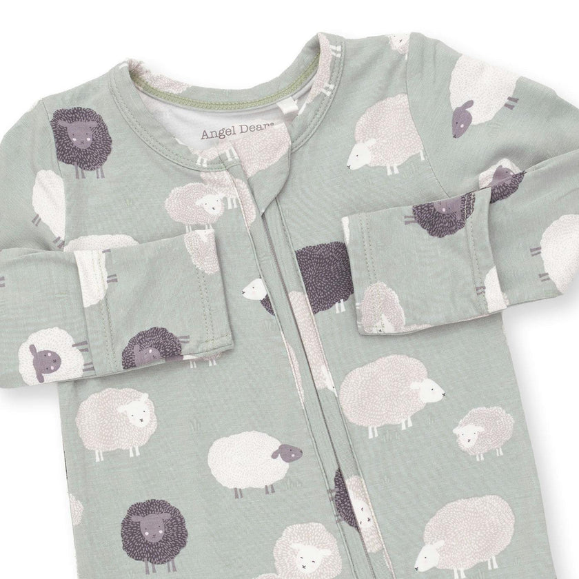 Black Sheep - 2 Way Zipper Footie