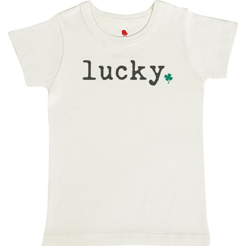 graphic tee | lucky