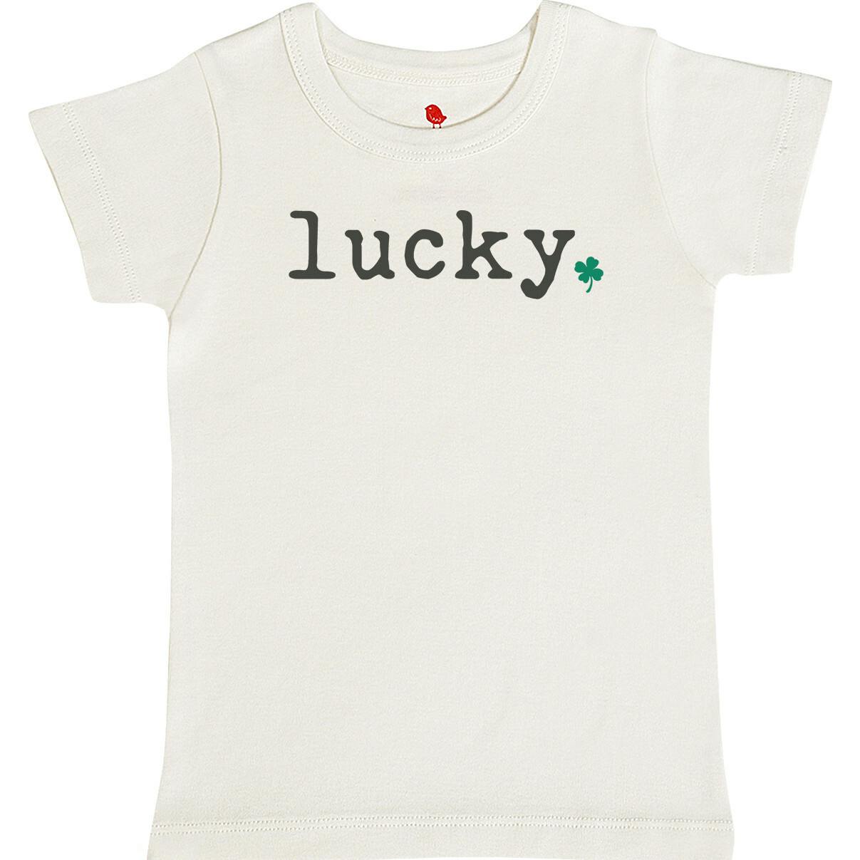 graphic tee | lucky