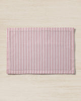Antique Red Ticking Placemats