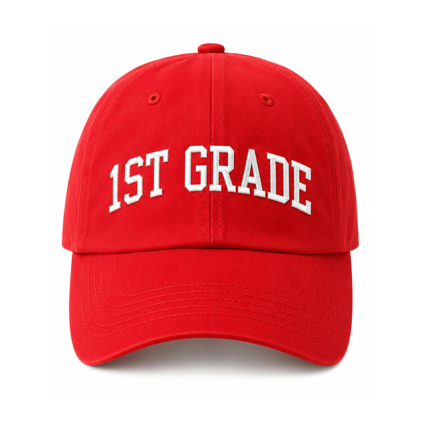 Back-to-School 1st Grade Baseball Hat