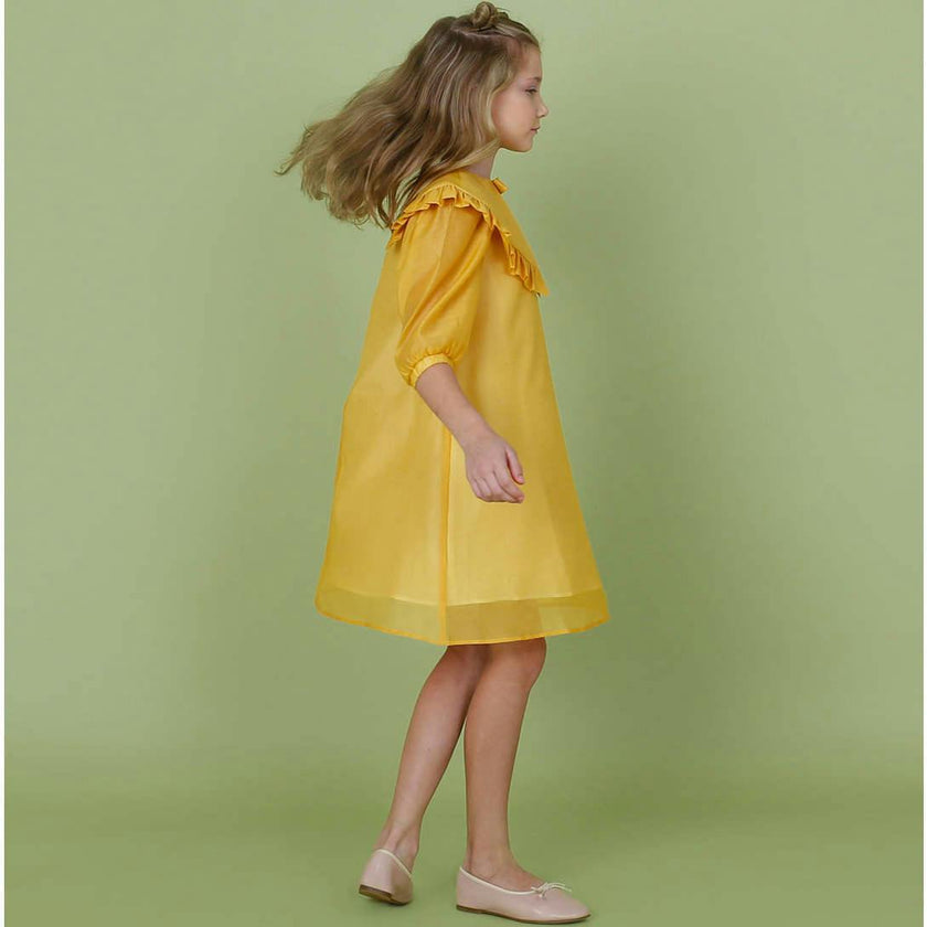 Avery dress (marigold organza)