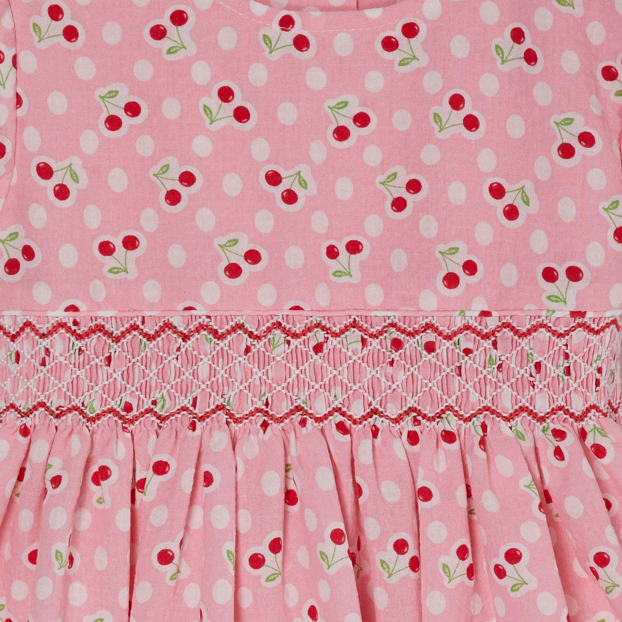 Hand-Smocked Girls Dress Sakura