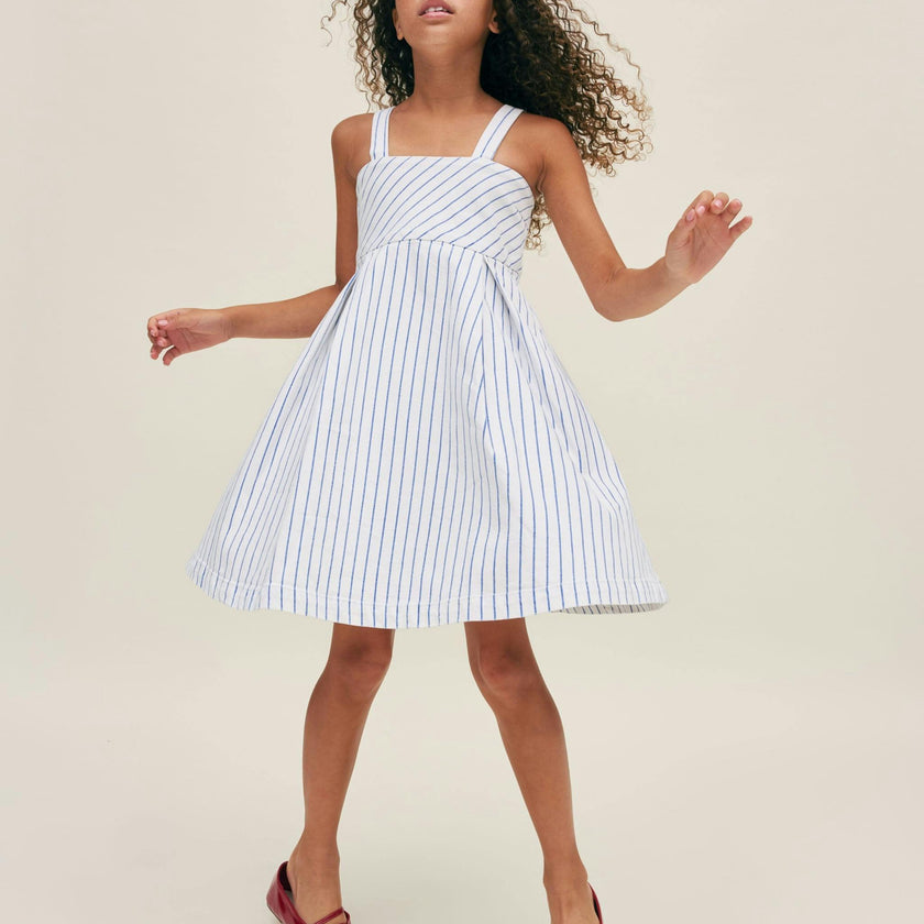 Meredyth Dress Mini | Nautical Stripe