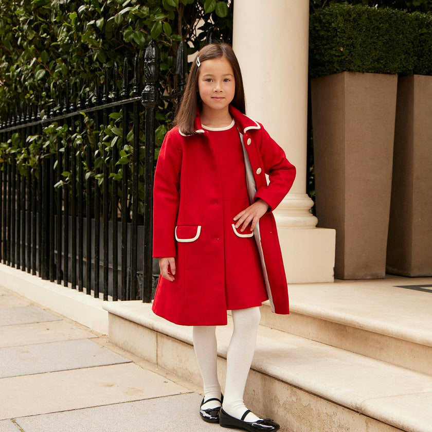 Kensington Dress - Pillar Box Red
