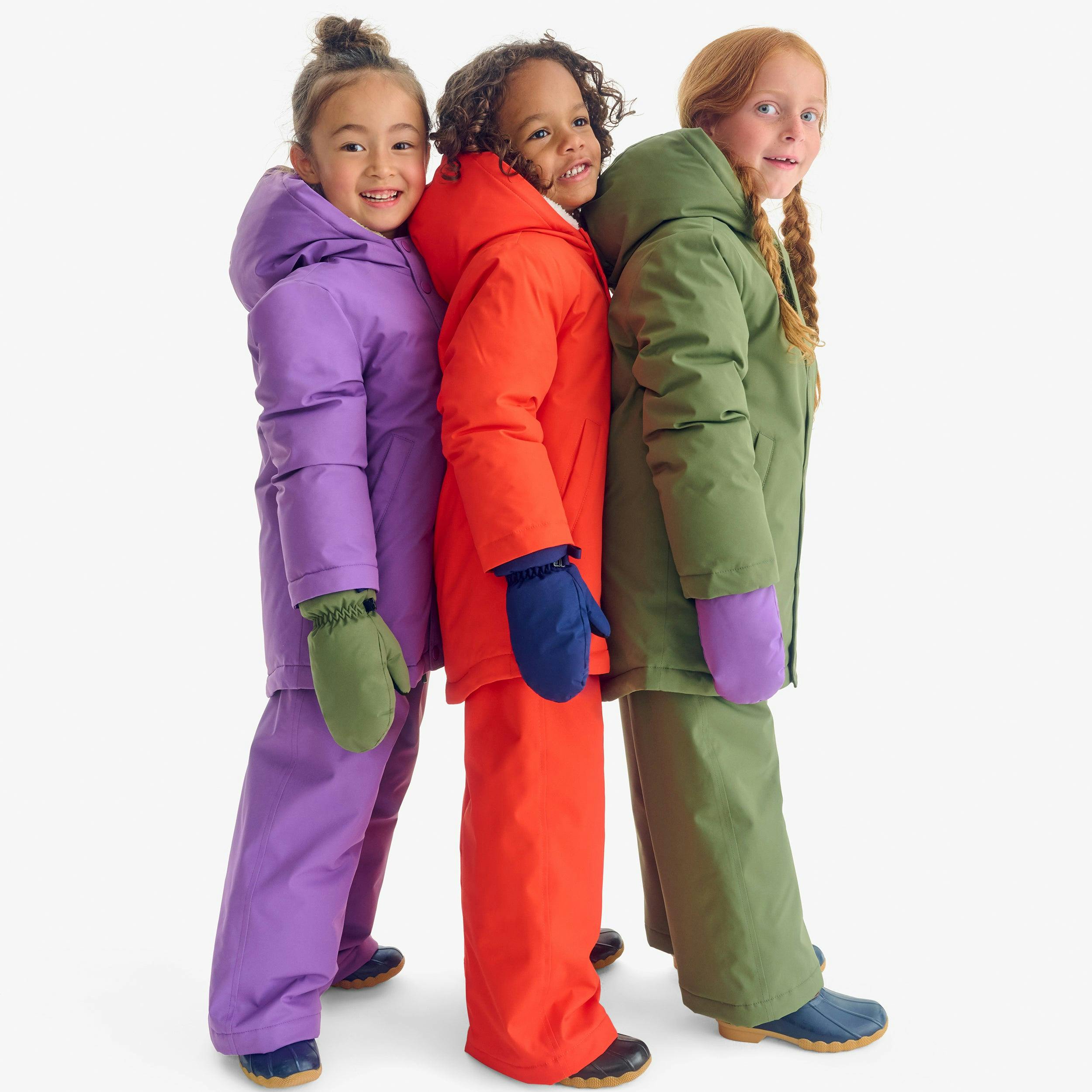 Kids weatherproof snow pant