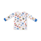 Vintage Ski Patches - Long Sleeve Loungewear Set