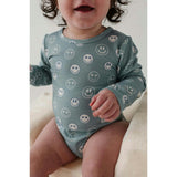 Baby Long Sleeve Bodysuit Heart Eyes