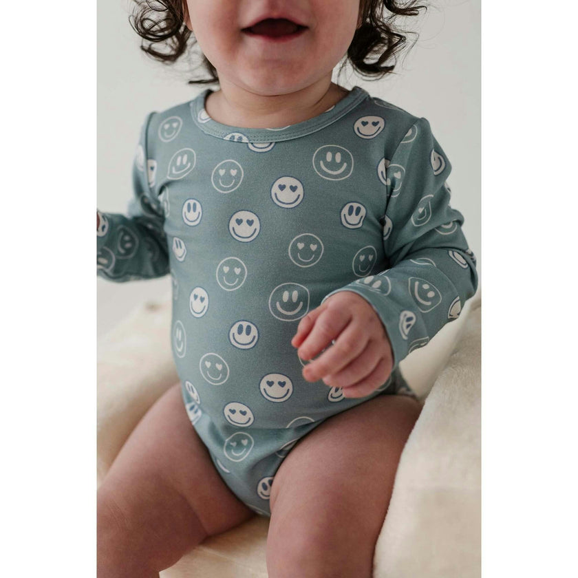 Baby Boy Long Sleeve Bodysuit