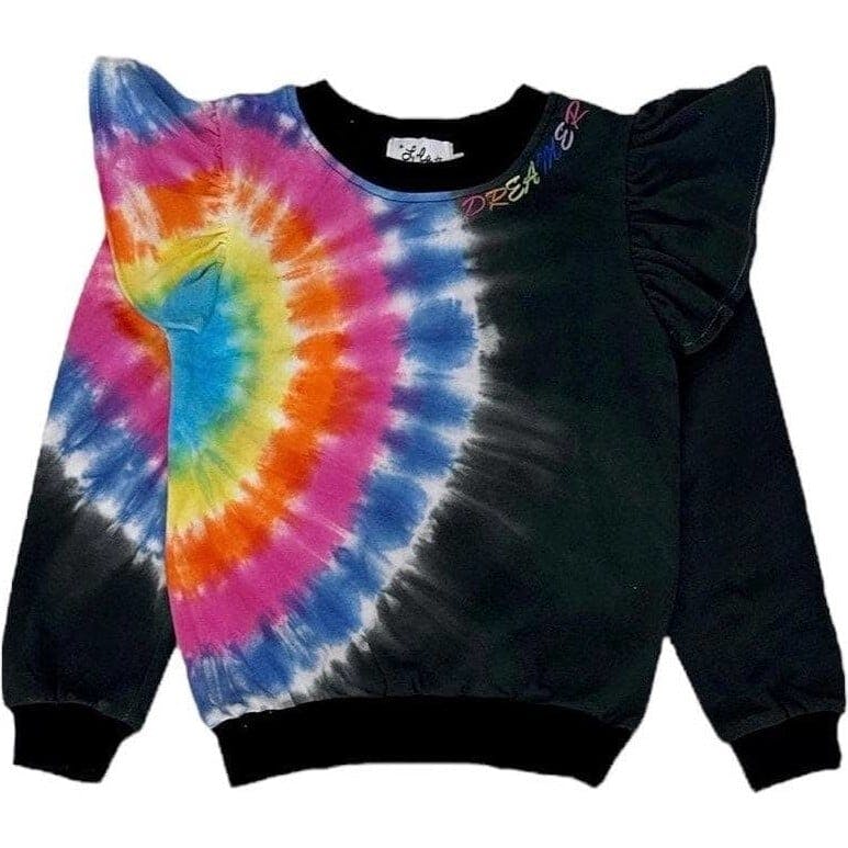 Women’s Rainbow Tie Dye Ruffle Set