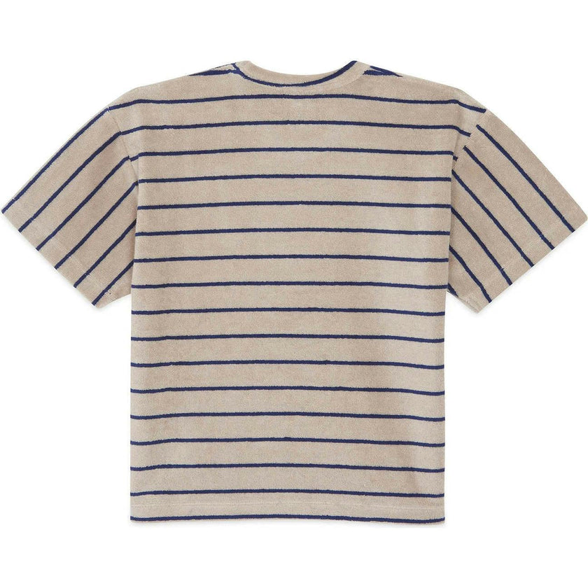 BONTON Terrycloth Striped Livio T-shirt