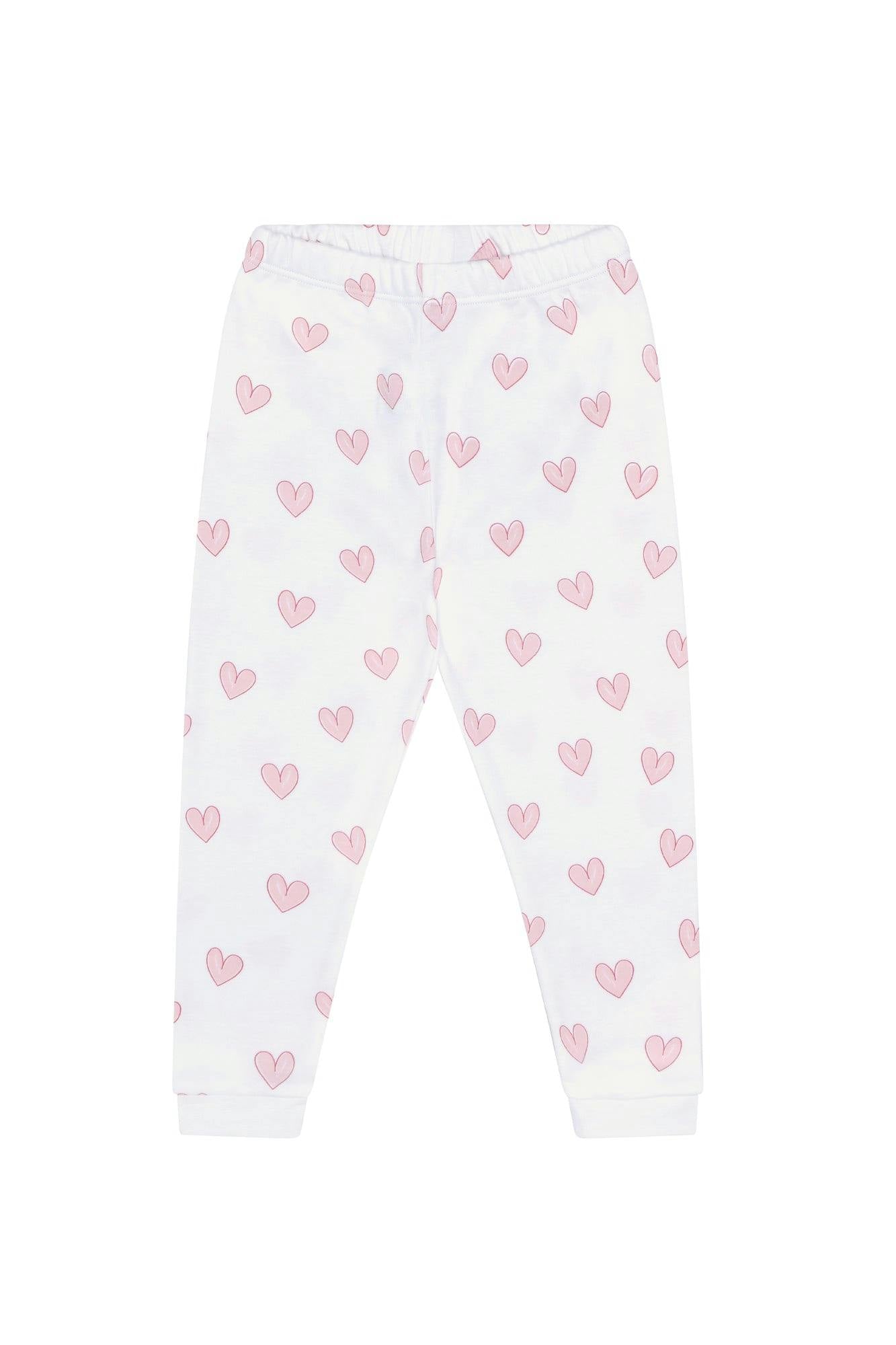 Pink Heart Print Pajama