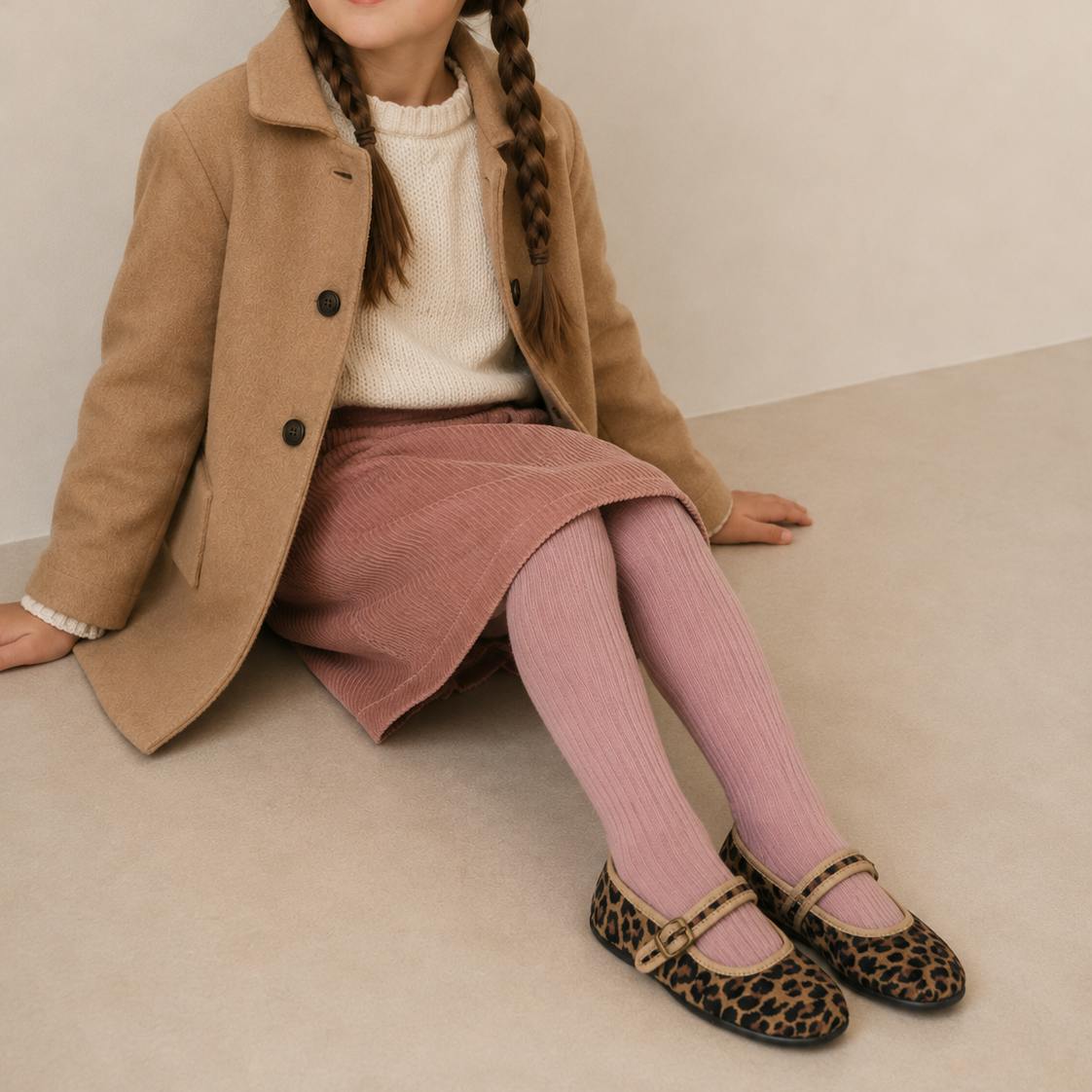 Isa Velvet Mary Jane | Leopard