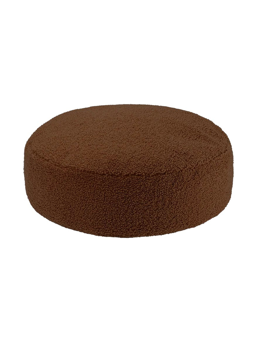 Warm Hazel Ottoman