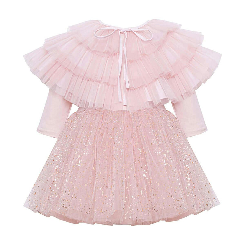 Shiny Pink Dress Set