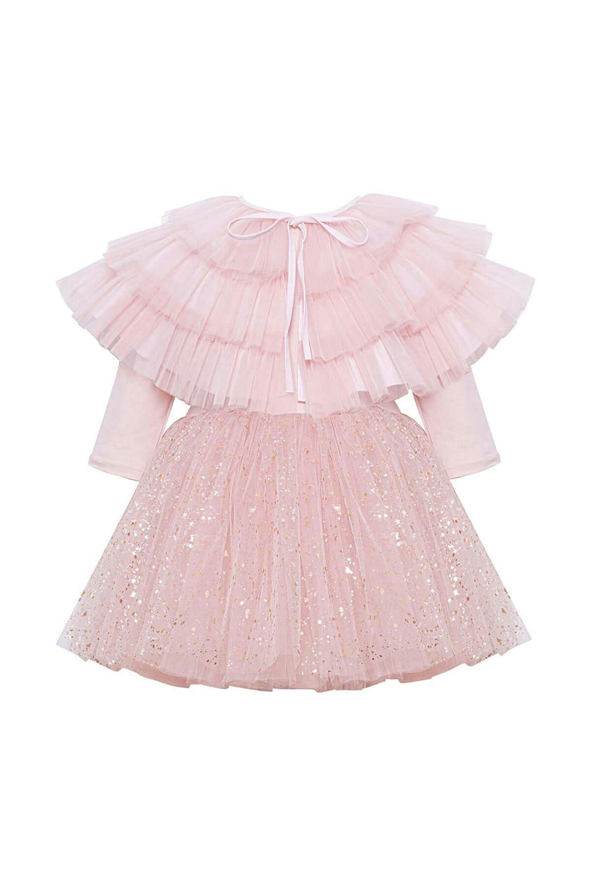 Shiny Pink Dress Set