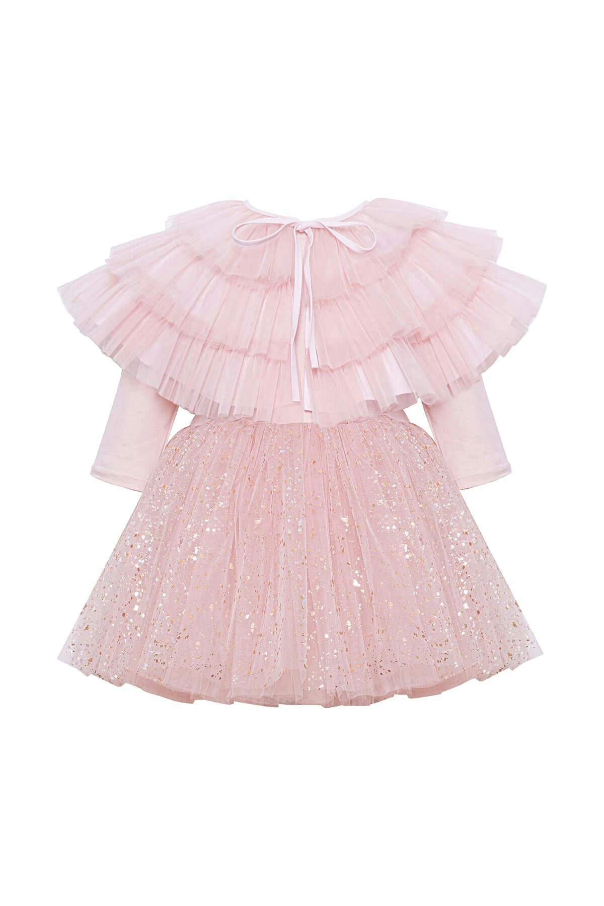 Shiny Pink Dress Set