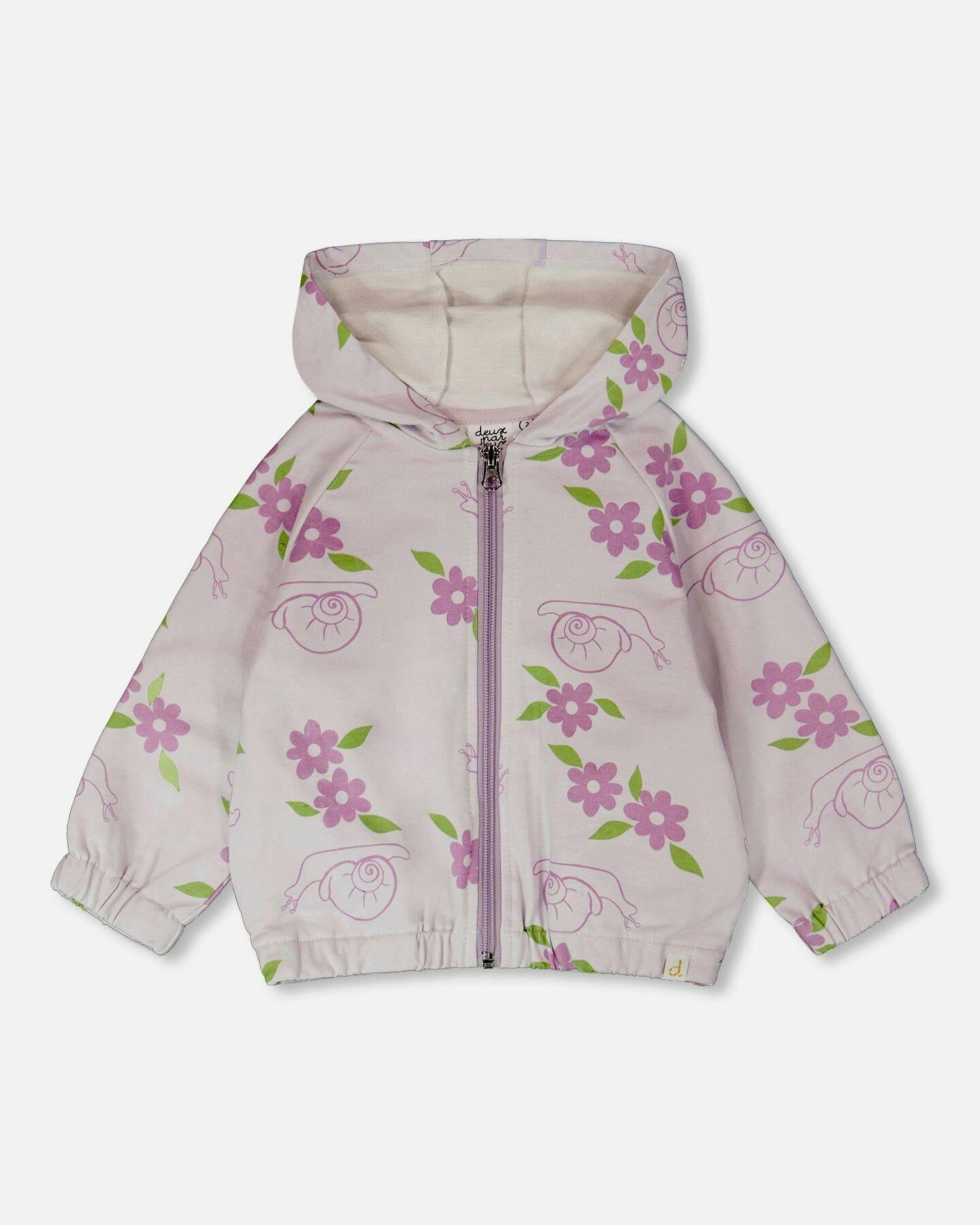 French Terry Hooded Cardigan