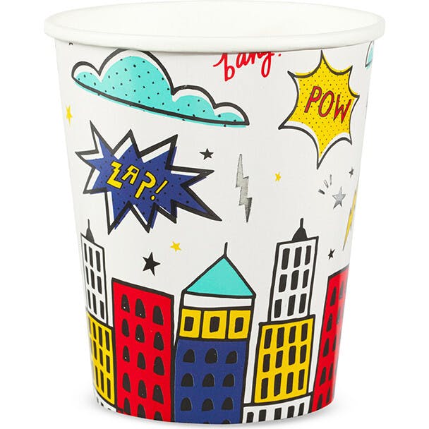Superhero 9 oz Cups