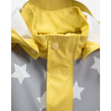 Stars Print Rain Hooded Jacket