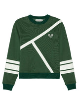 Elle Sweatshirt - Tennis Lines