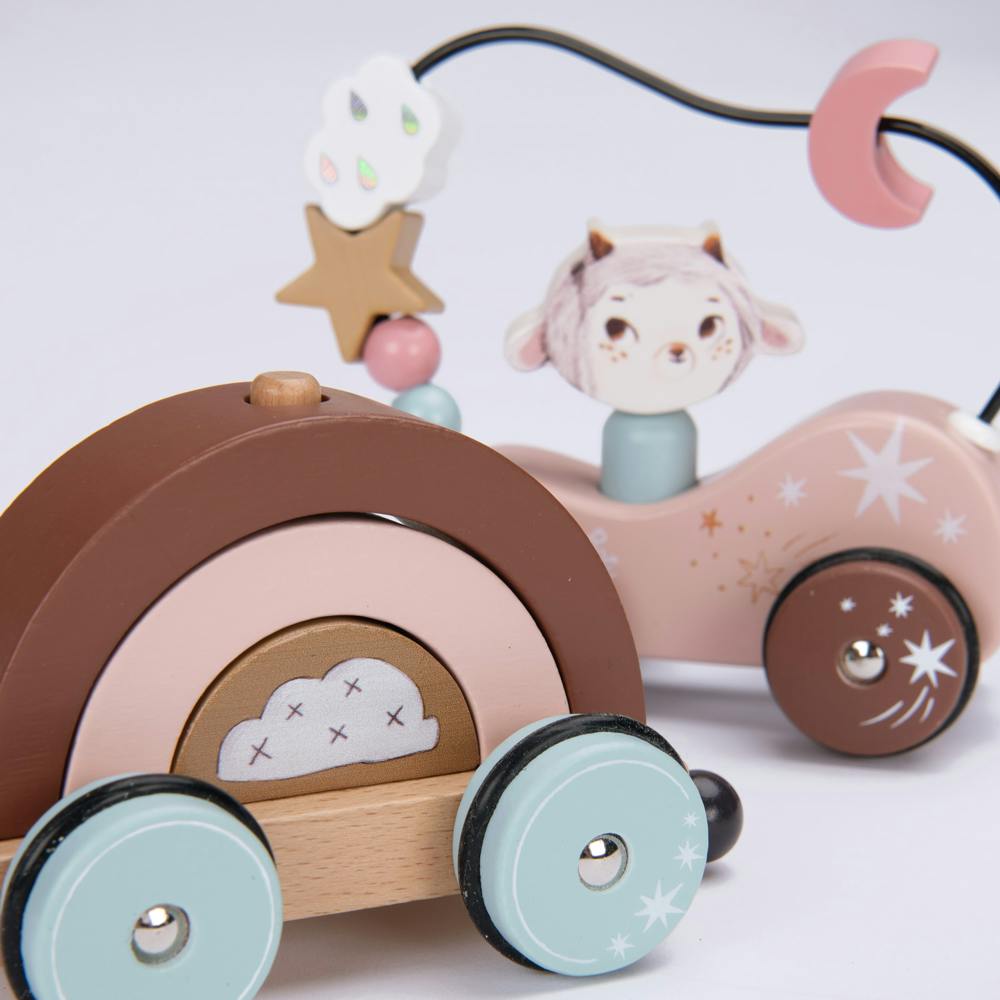 Pull along activity train 