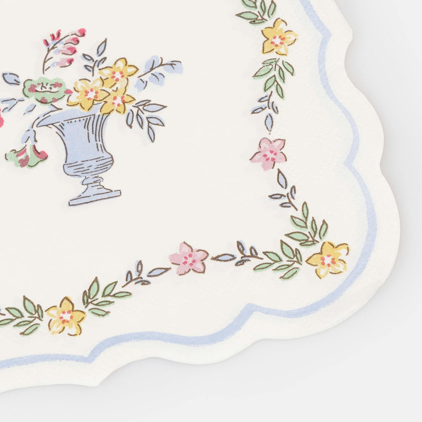 Chintz Border Small Napkins