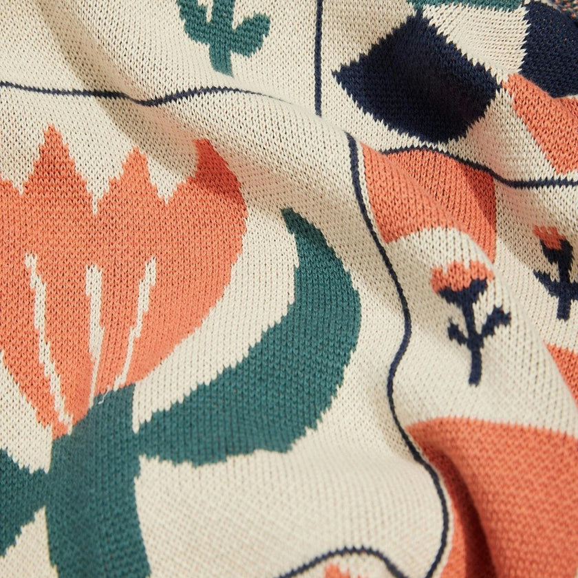 Toni Darling Frank Knit Blanket