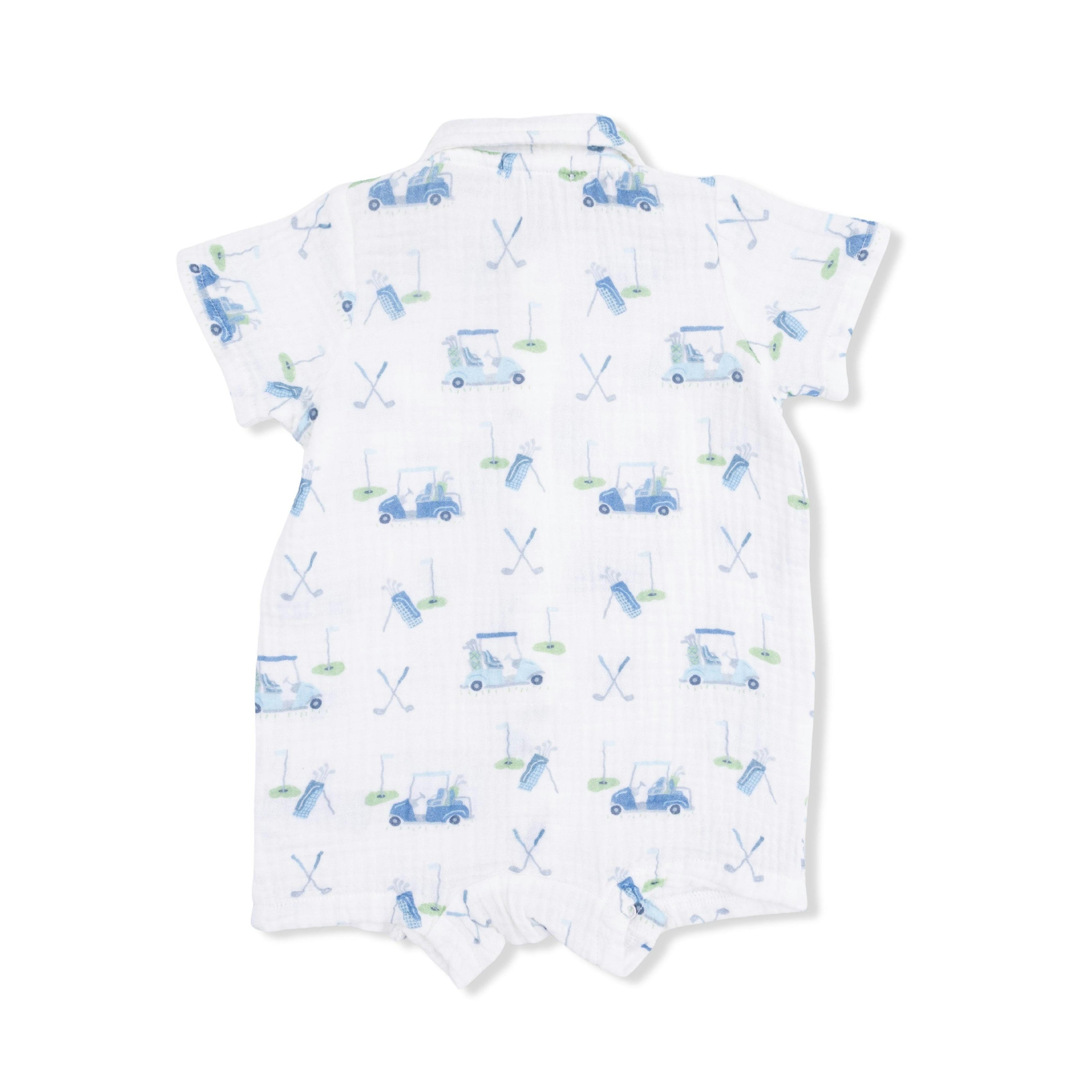 Baby Golf Carts Blue - Polo Shortie