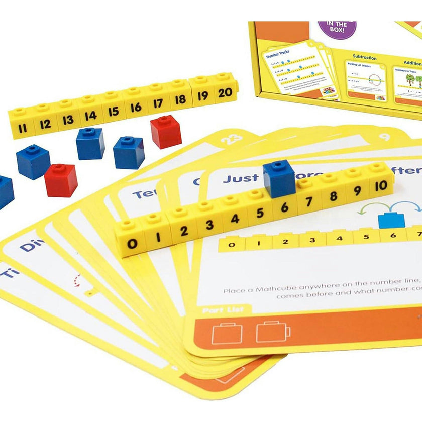 Mathcubes - Number Lines - 30 Activity Set