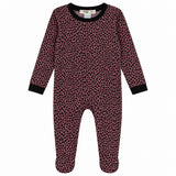 Bamboo Leopard Footie