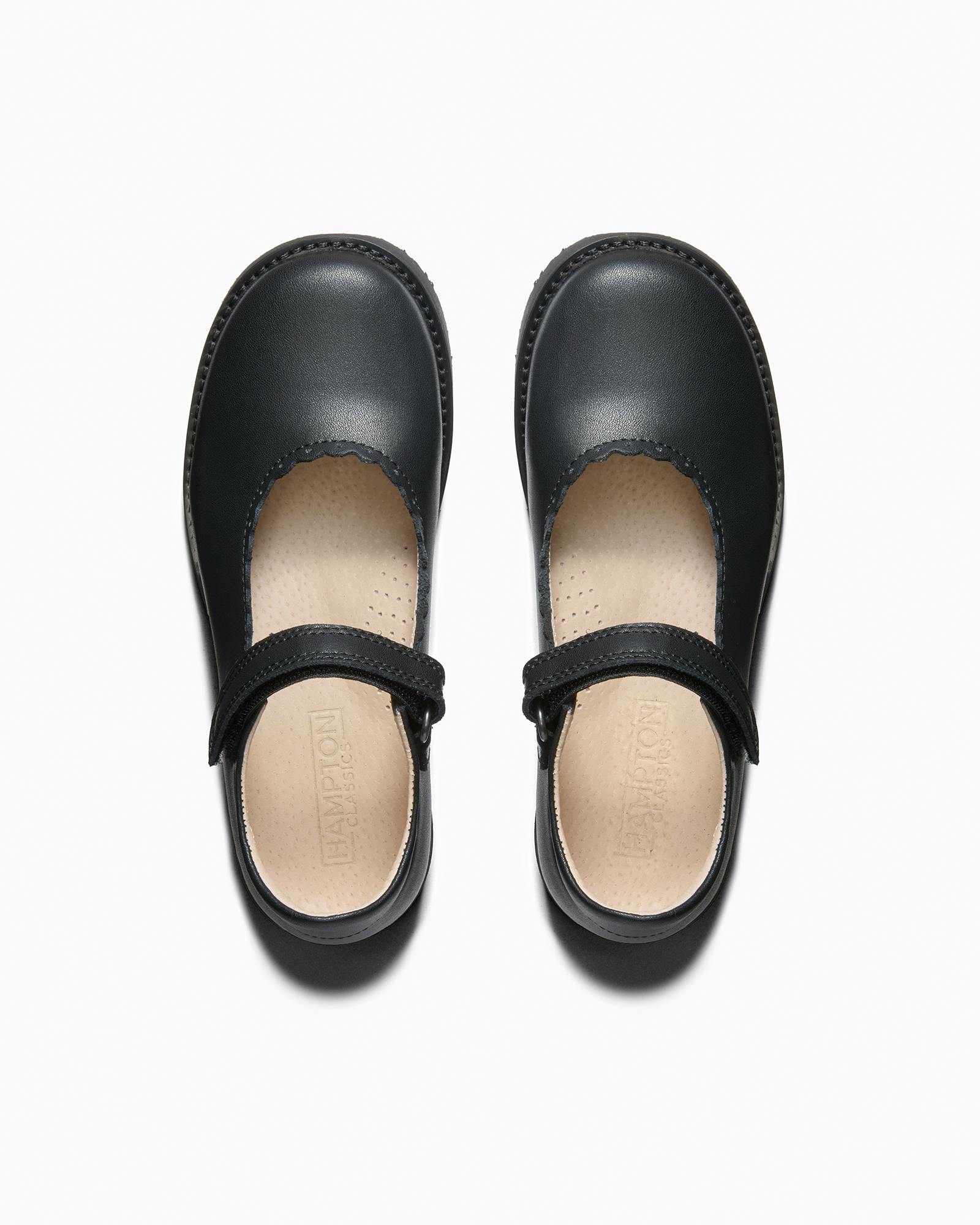 Hampton Classics Etta School Shoes in Black