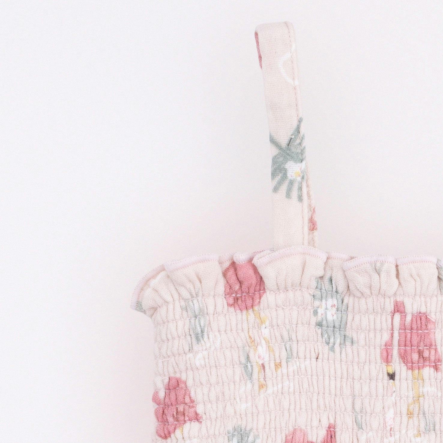 Flamingos - Smocked Top & Smocked Waist Pants