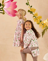 Jacket in Pink Carline Rose
