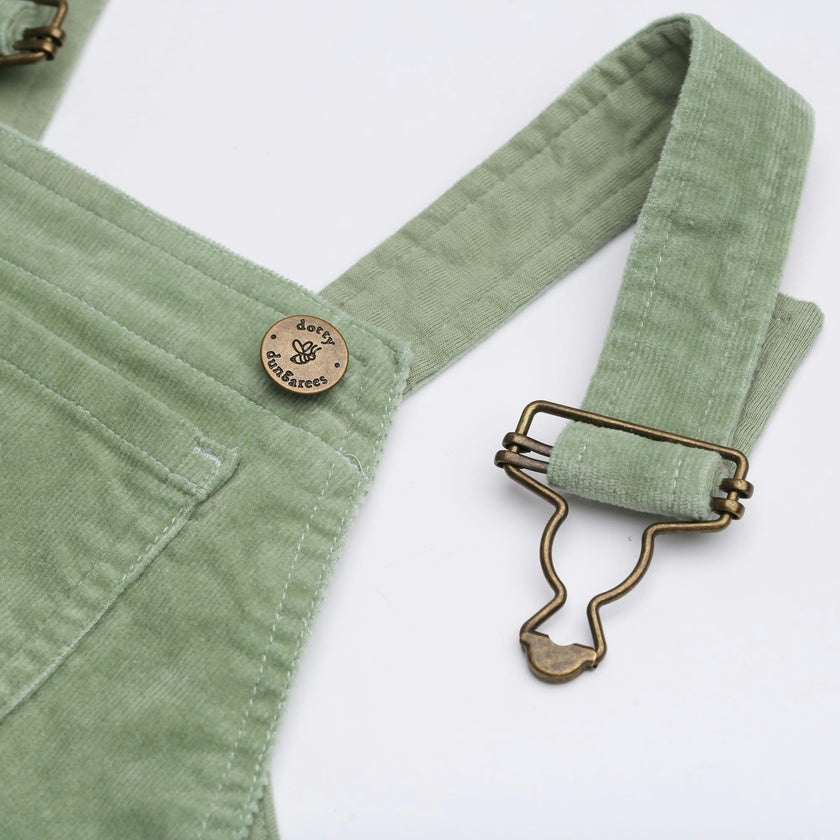 Sage Corduroy Dress