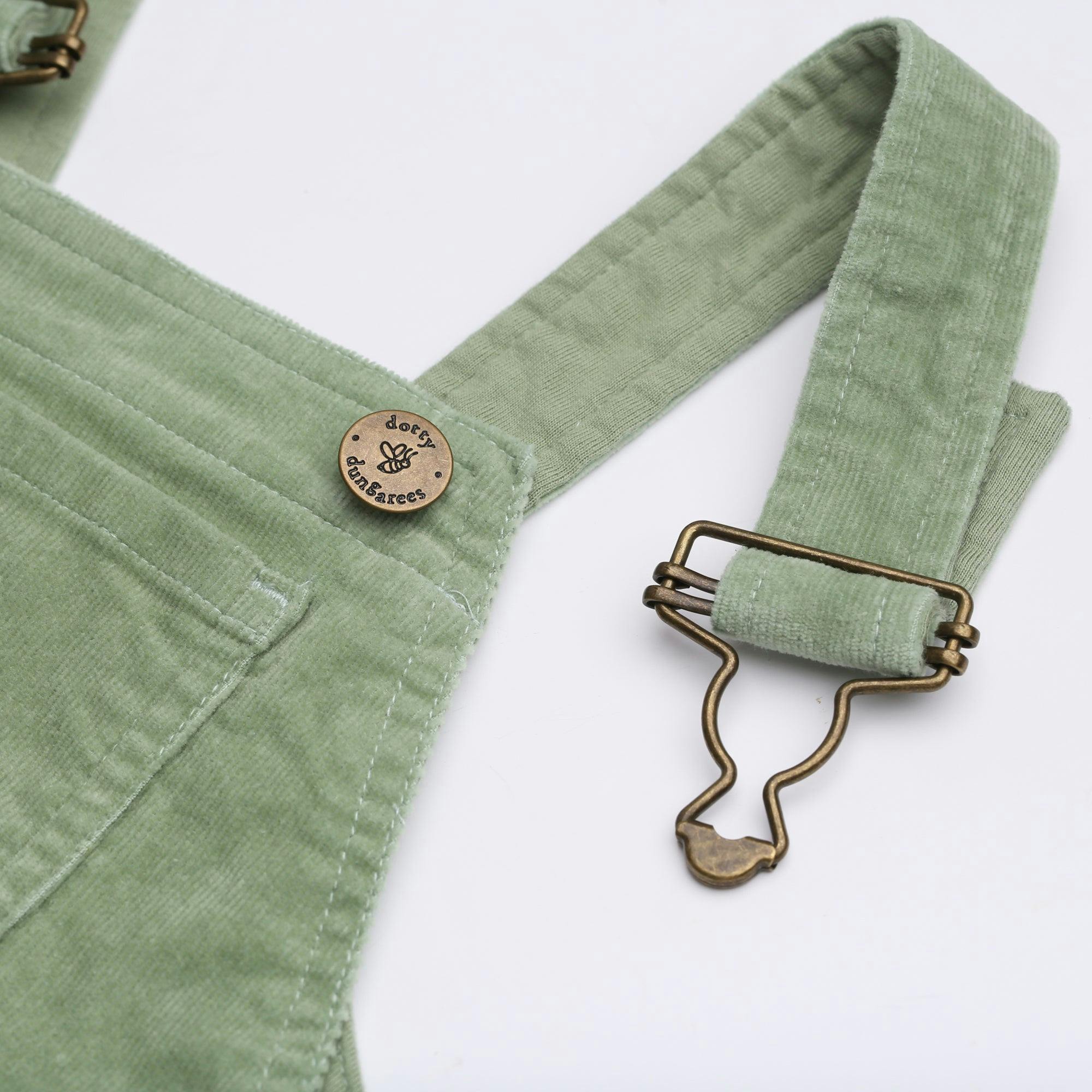 Sage Corduroy Dress