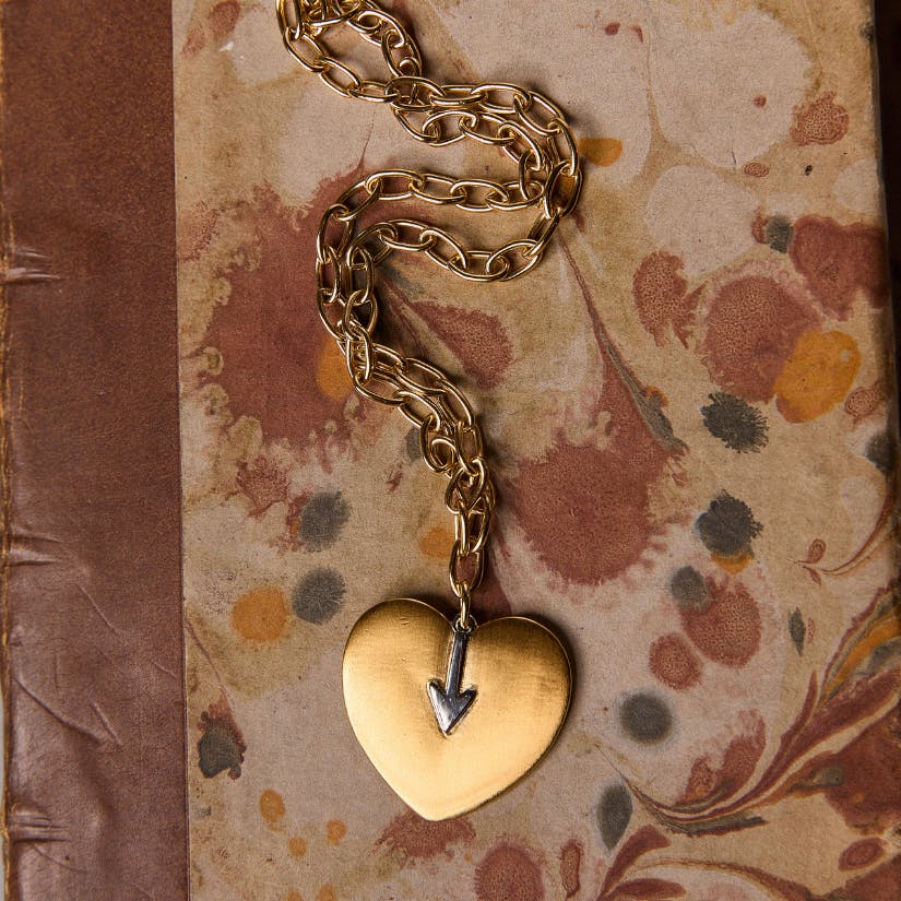 Arrow Heart Necklace