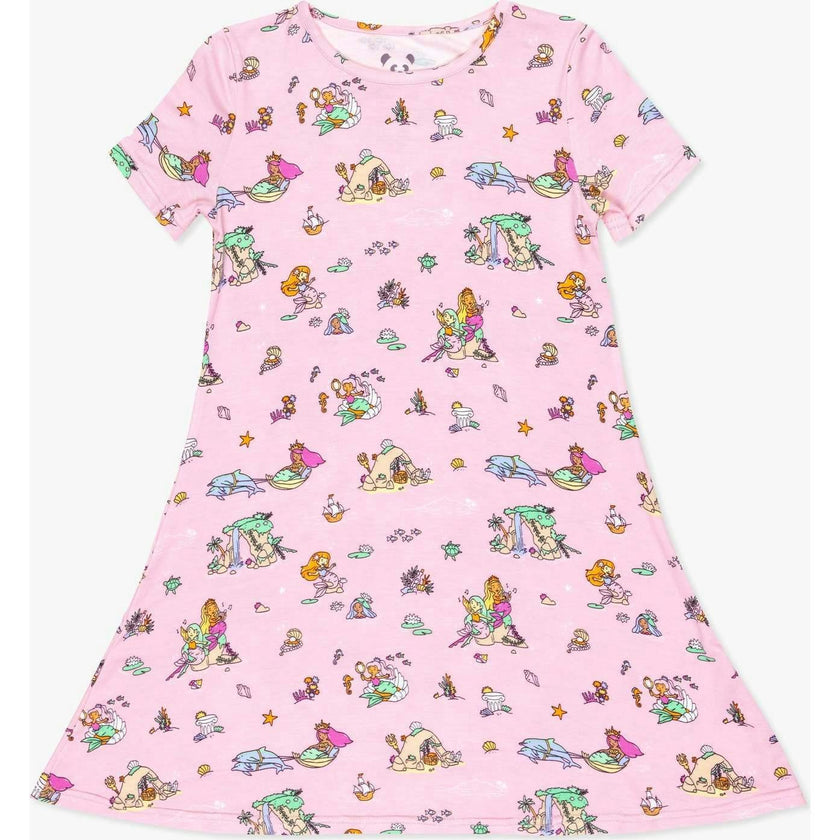Mermaid Lagoon Girls' Short Sleeve Dress