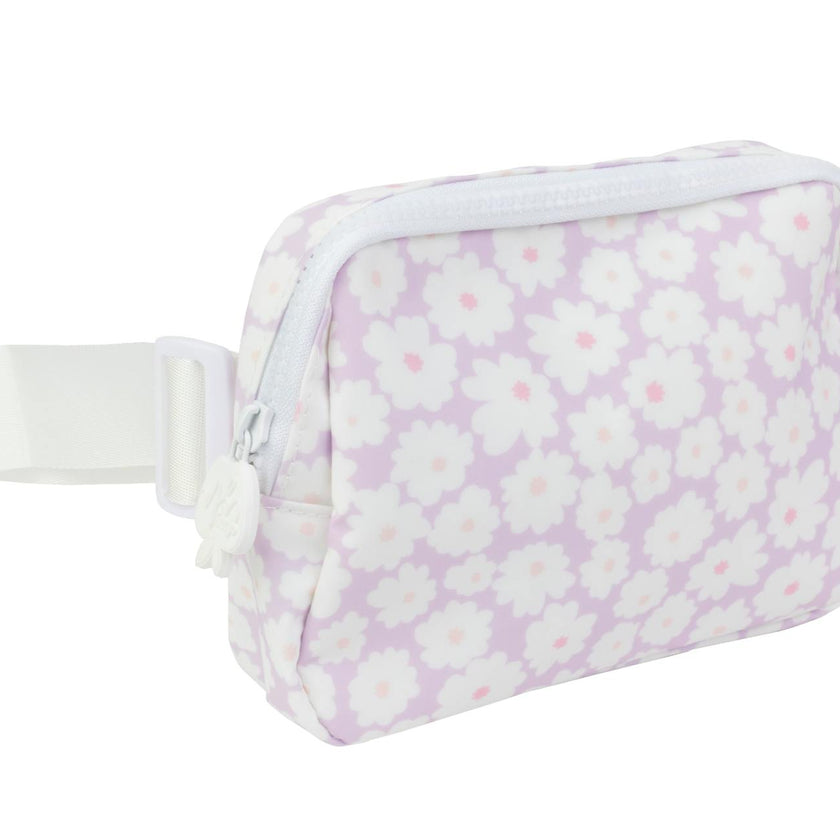 The Crossover Belt Bag in Lavender Daisies