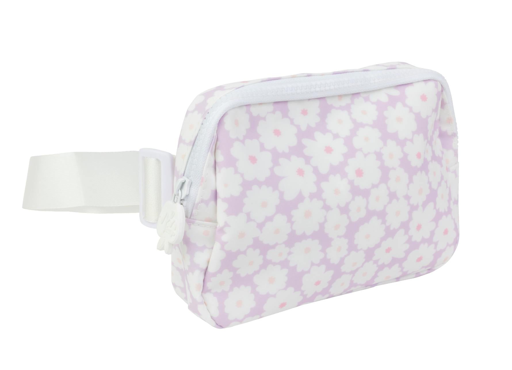 The Crossover Belt Bag in Lavender Daisies