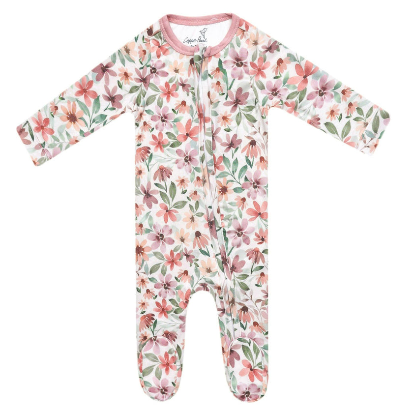 Zip-Up Footie Pajama - Natalie