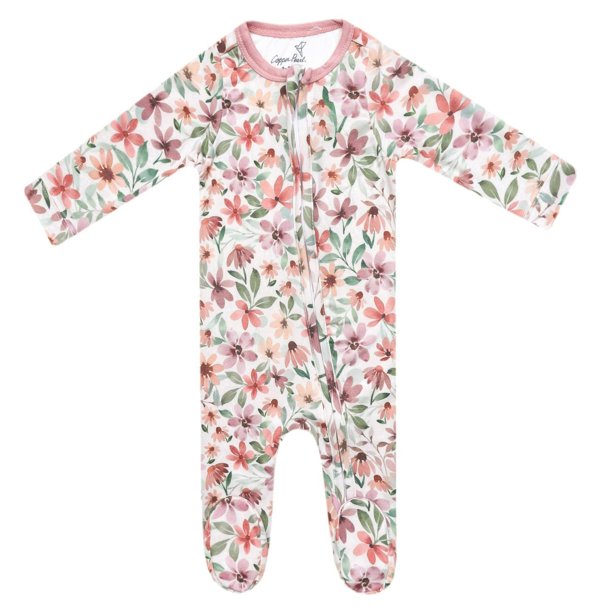 Zip-Up Footie Pajama - Natalie