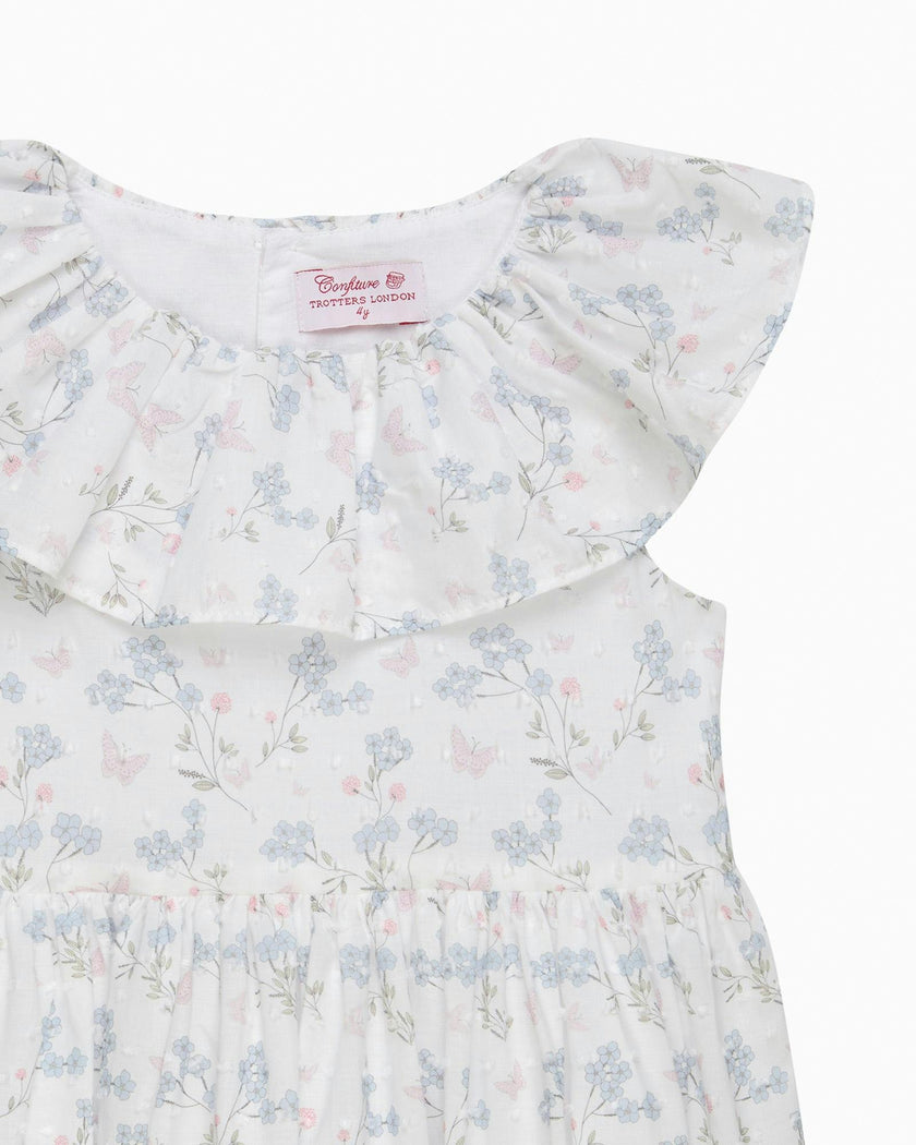 Butterfly Plumeti Wide Willow Dress