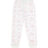 Pink Lone Star Toile Pajamas