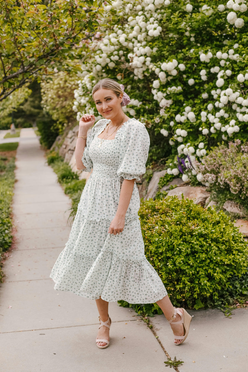 Madeline Dress in Blue