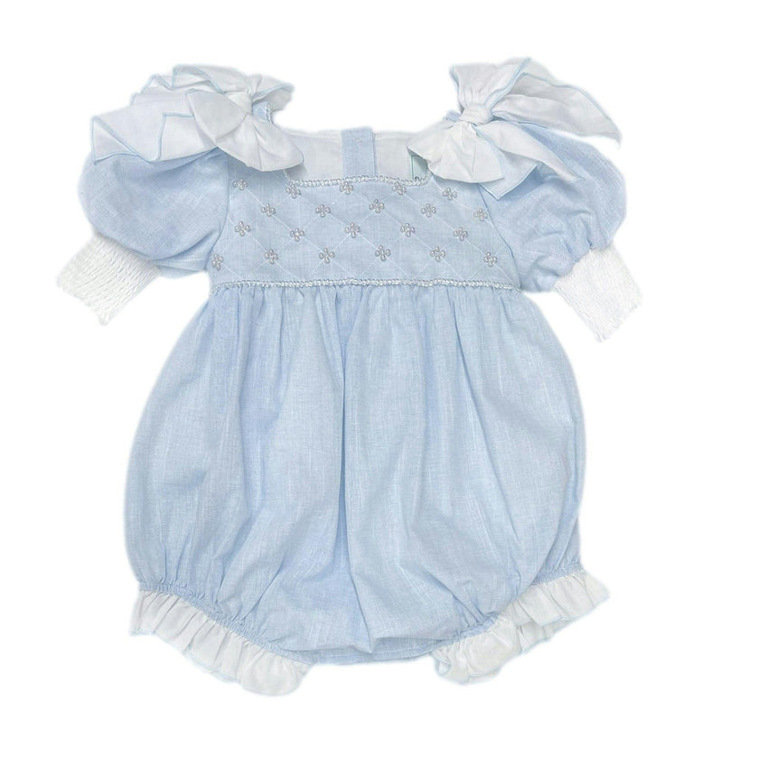 Charlotte Baby Blue Romper