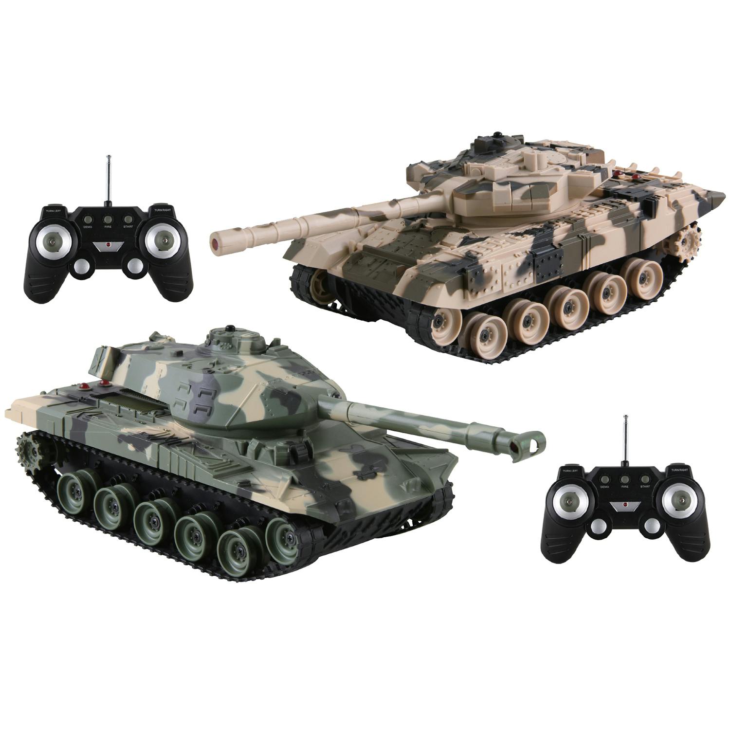 Battle Tanks R/C -2 Pack.
