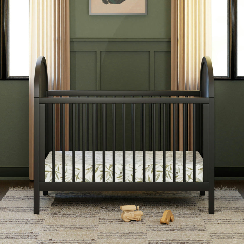 Babyletto Bondi Cane 3-in-1 Convertible Crib with Toddler Bed Conversion Kit