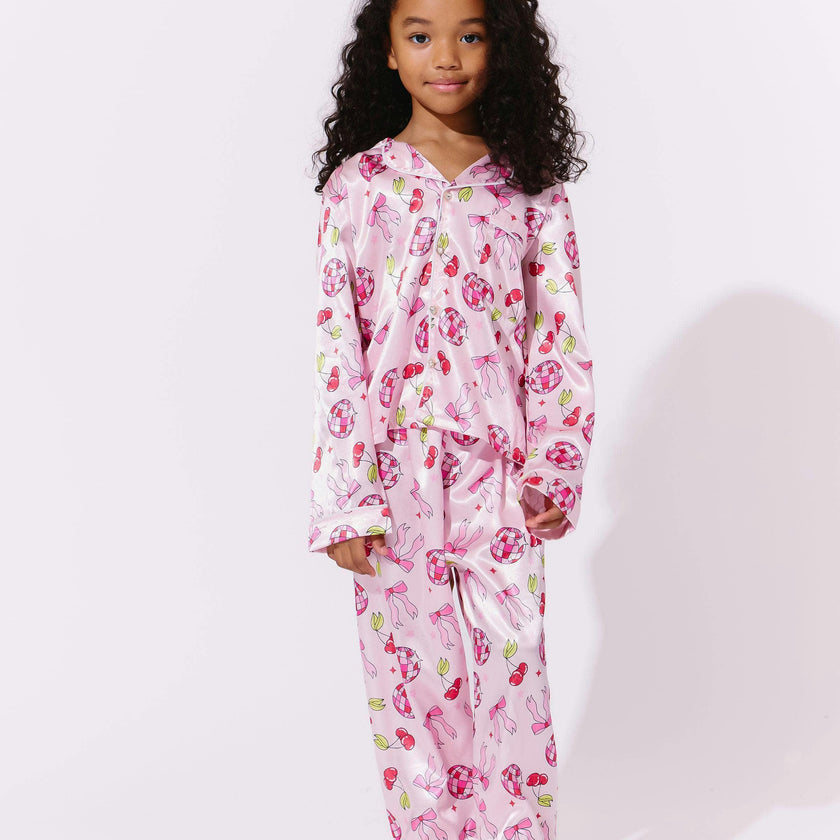 Pinky Disco Silk Set