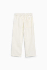 Elio Corduroy Trouser Whisper White
